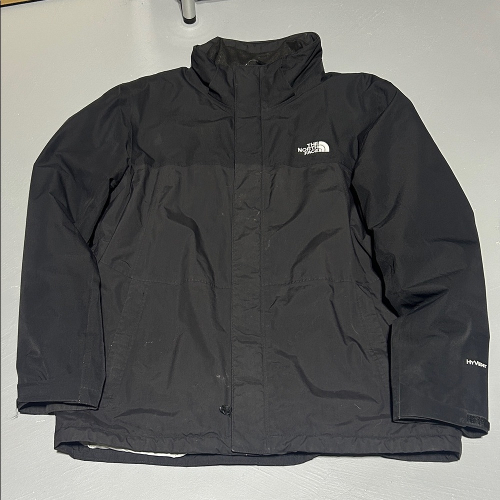 The North Face HyVent Black Winter Coat